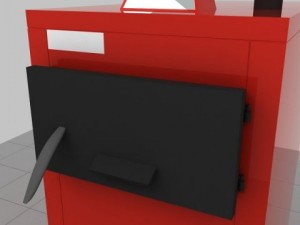 heating stove 24kw 3D Model