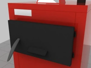 heating stove 24kw 3D Model