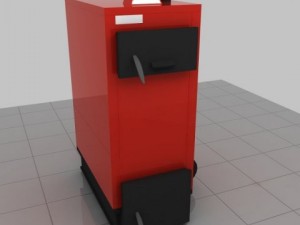 heating stove 24kw 3D Model