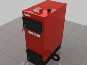 heating stove 24kw 3D Model