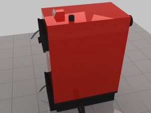 heating stove 24kw 3D Model