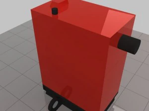 heating stove 24kw 3D Model
