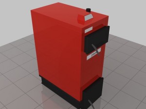 heating stove 24kw 3D Model