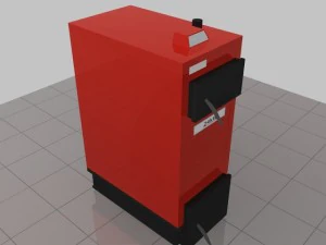 heating stove 24kw 3D Model