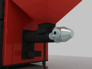 heating stove 25kw 3D Model