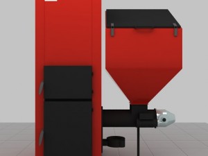 heating stove 25kw 3D 모델