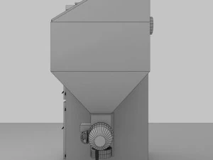 heating stove 25kw 3D Model