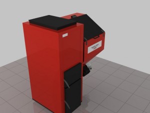 heating stove 25kw 3D 모델