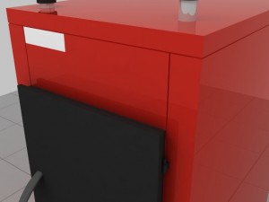 heating stove 17kw Modèle 3D
