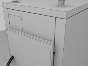 heating stove 17kw Modèle 3D