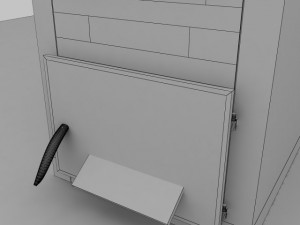 heating stove 17kw Modèle 3D