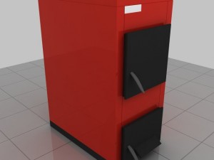 heating stove 17kw Modèle 3D