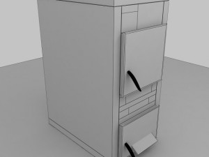 heating stove 17kw Modèle 3D