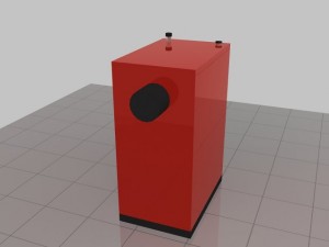 heating stove 17kw Modèle 3D