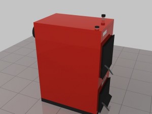 heating stove 17kw Modèle 3D