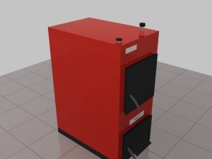 heating stove 17kw Modèle 3D