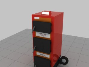 heating stove Modèle 3D
