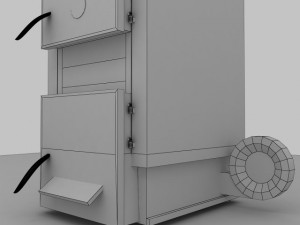 heating stove Modèle 3D