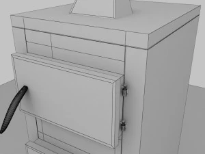 heating stove 3D Model