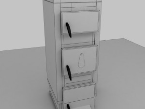 heating stove Modèle 3D