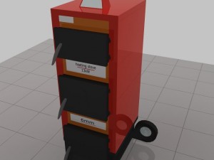 heating stove Modèle 3D