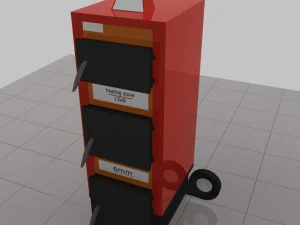 heating stove 3D Model