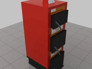 heating stove 3D Model