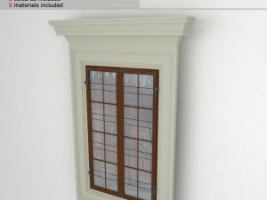 renaissance window 3D Model