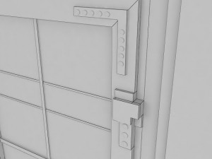 renaissance window 3D Model