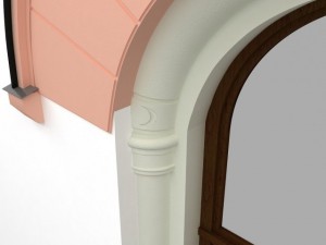 renaissance window Model 3D