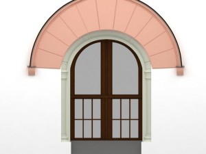 renaissance window Model 3D