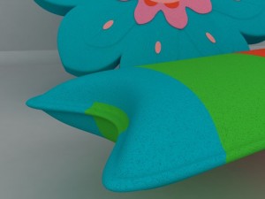 kids pillows 3D 모델