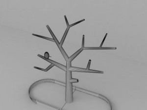 jewelry tree 3D Modell