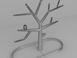 jewelry tree 3D Modell