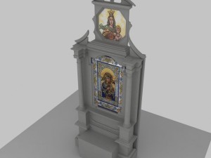 church altar 3Dモデル