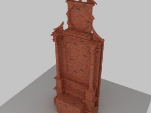 church altar 3Dモデル