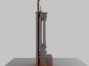 church altar 3D Model