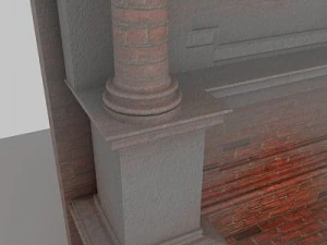 church altar 3D Model