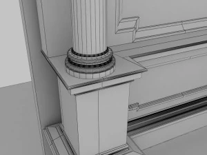 church altar 3D Model