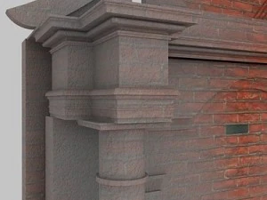 church altar 3D Model