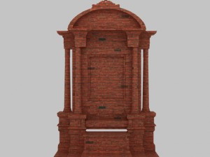 church altar 3D Модель