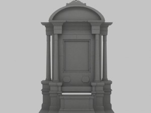 church altar 3D Модель