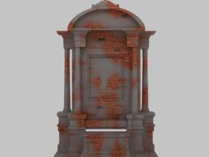 church altar 3D Model