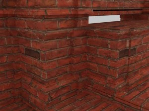 church altar 3D Model