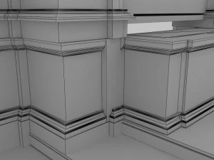 church altar 3D Model