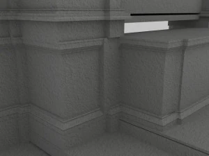 church altar 3D Model