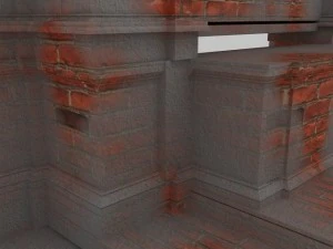 church altar 3D Model