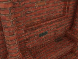 church altar 3D Model