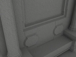 church altar 3D Model