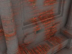 church altar 3D Model